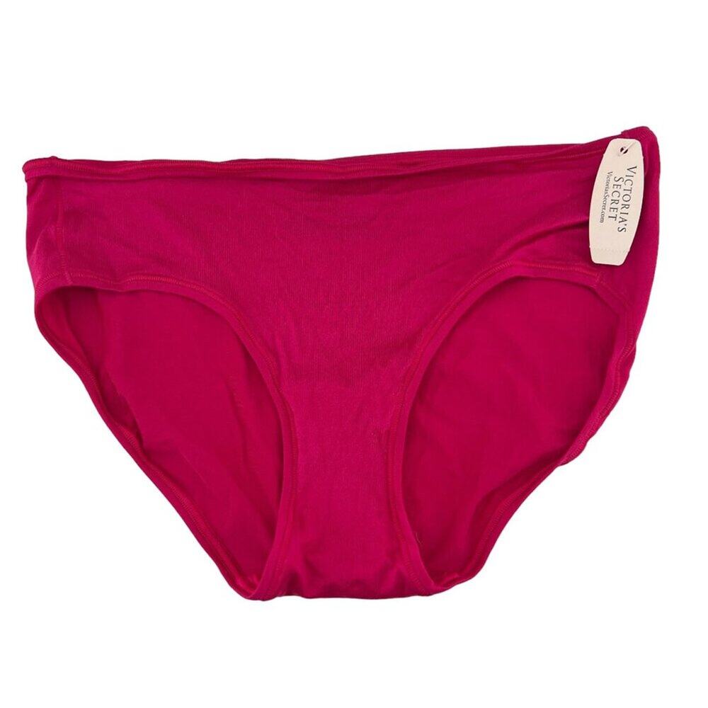 Victoria's Secret Silk Satin Everyday Perfect Hiphugger Pantie Pink Size Large